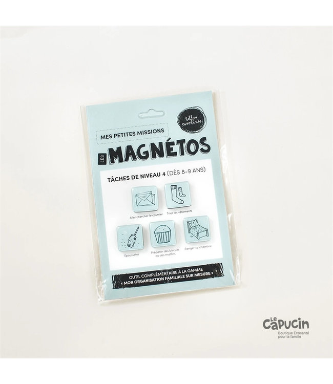 Les magnétos | Petite Mission | 5 magnétos | Niveau 4 | 8-9 a