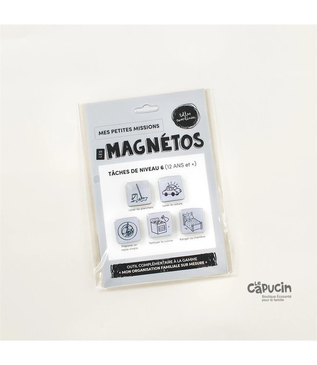 Les magnétos | Petite Mission | 5 magnétos | Niveau 6 | 12+ a