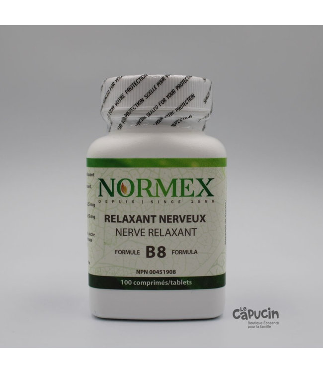 Les herbages Normex Formule B8 | Relaxant nerveux