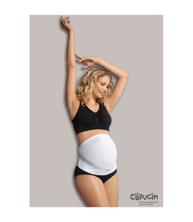 Pregnancy Belt |  Belly belt | White | L-XL