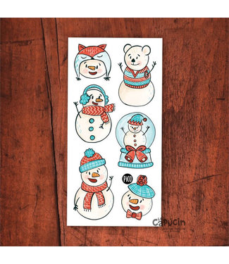 Pico Tatouage Tattoos | The happy snowmen