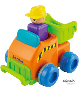 Lamaze Baby Toys | Press and Go | Dump Truck