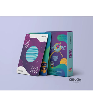 Pixsenses Educational card games | Space | XPLORE