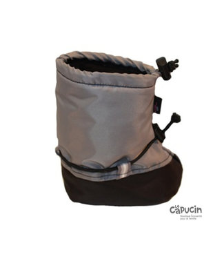 Sherpa Boots | Chic-Chocs | Black and grey | 18-24 m