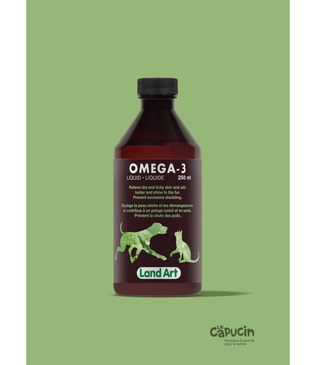 Oméga-3 - Animaux - 250ml par Land Art