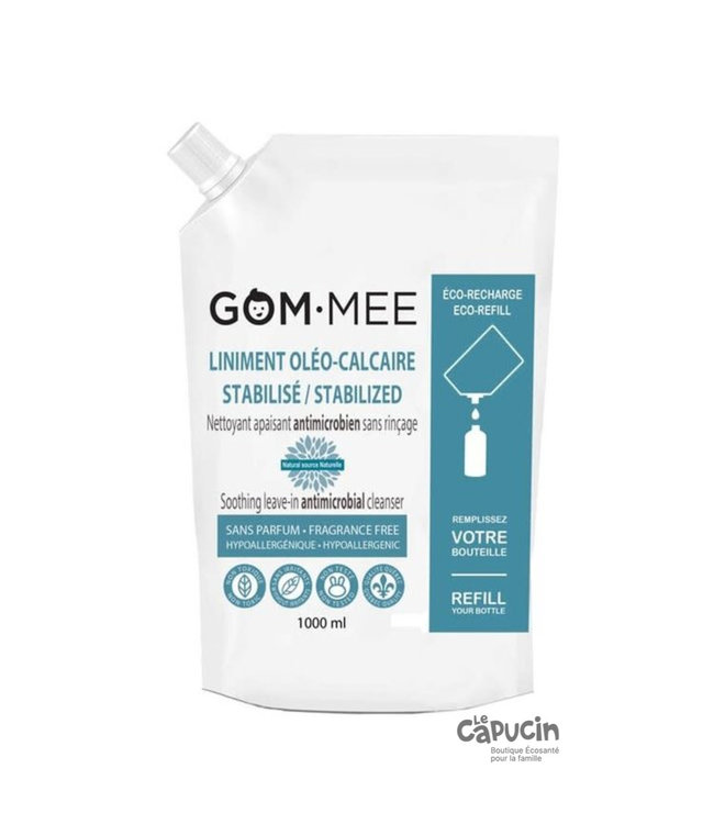 Gom-mee Stabilized oleo-limestone liniment | Eco-refill | 1L
