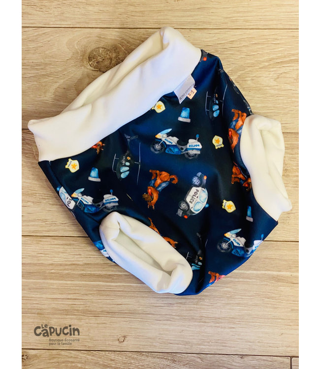 Diaper Cover | Police Dog | Medium