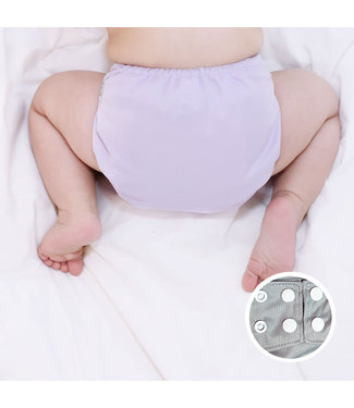 LPO snaps pocket diaper, Lilac