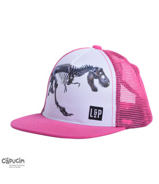 LP Apparel Casquette - Snapback - Dino 3.0 - Rose - Choisissez une grandeur