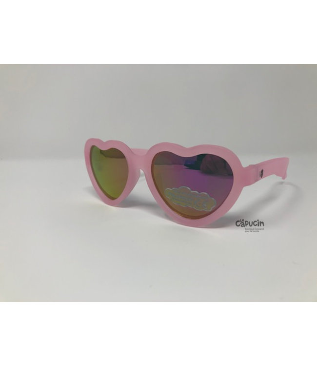 Sunglasses | Heart-shaped | Polarized | Pink