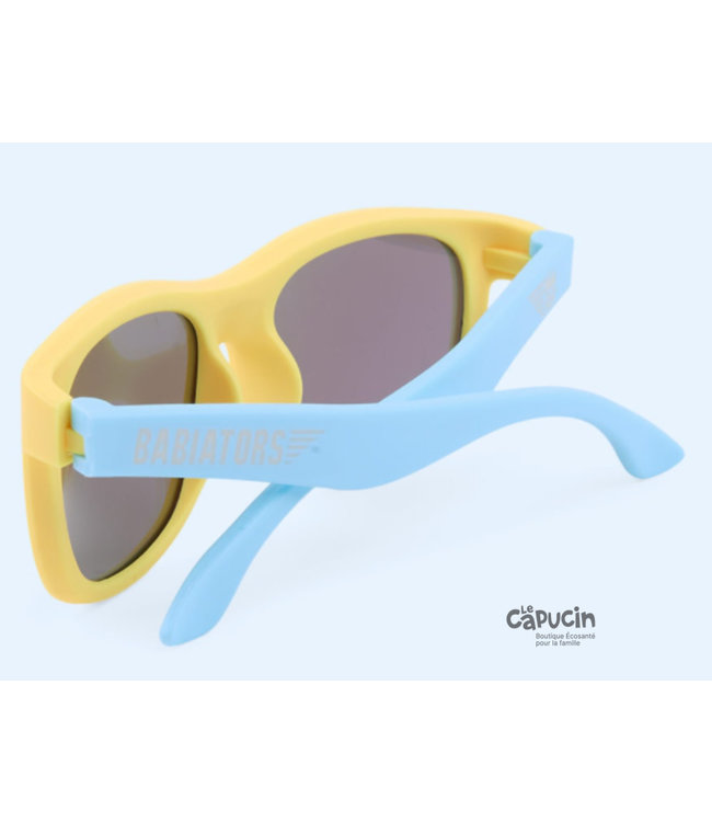Sunglasses | Navigator | Colorblock | Limited Edition | Pink | Yellow & Turquoise