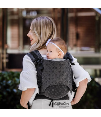 Fidella Baby Carrier - Fusion - Baby - Fullbuckle - Lines - Charming Black