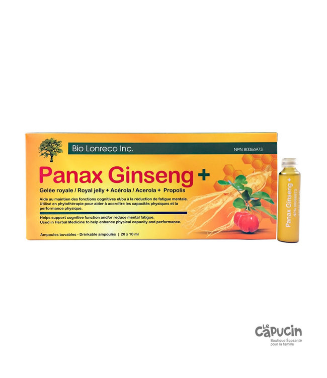 Panax Ginseng + | 20 phials