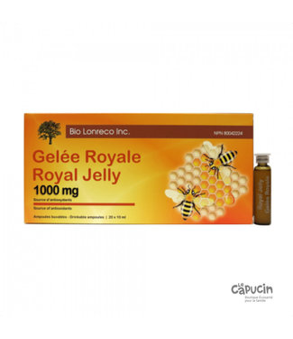 Bio Lonreco Gelée Royale 1000 mg - 20 ampoules