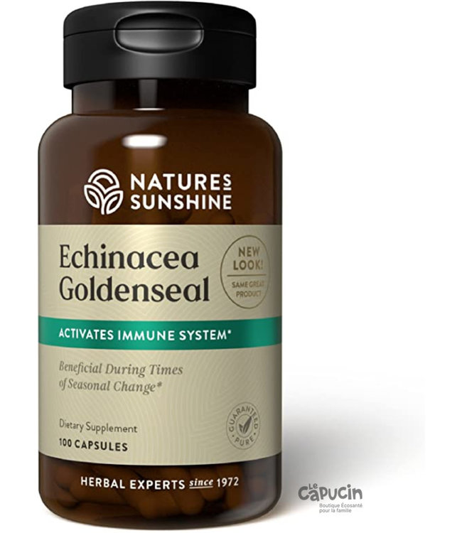 Nature's Sunshine Echinacea & Golden Seal | 100 capsules