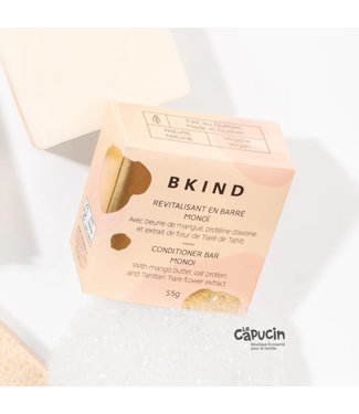 Bkind Conditioner Bar - Monoi - Fine/Dry