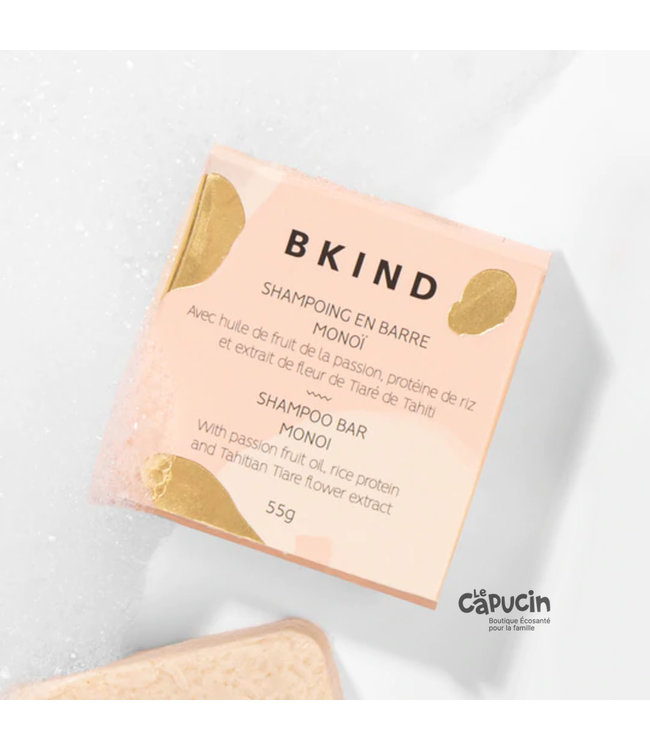 Bkind Shampoo Bar - Monoi - Thin/Dry
