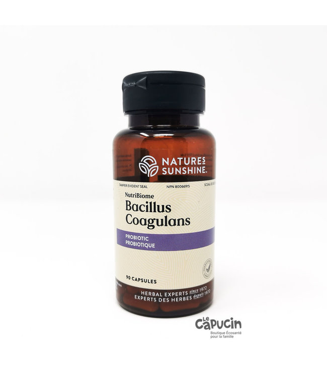 NutriBiome - Bacillus Coagulans - Probiotics - 90caps