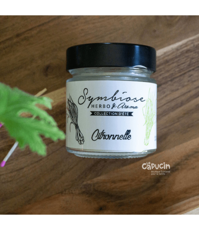 Candle - Repellent with citronella essential oil