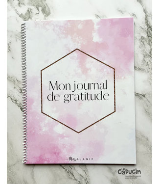 Miss Planif Gratitude Journal - French only
