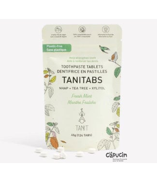 Tanit Toothpaste Tablets - Fresh Mint - Recharge