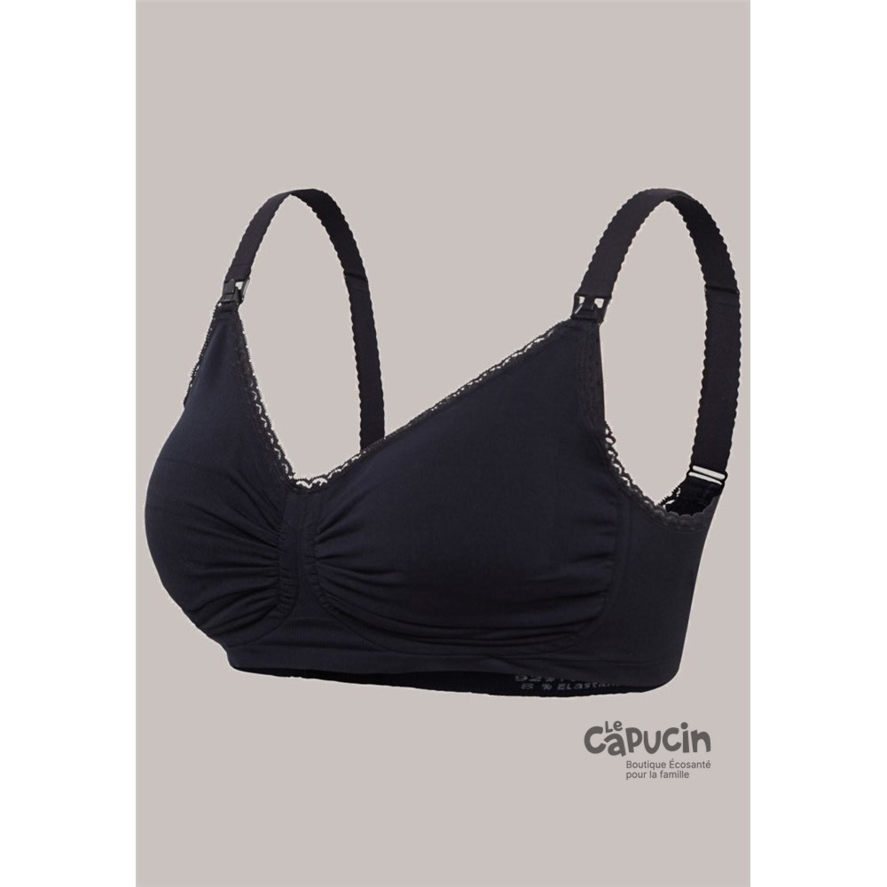 Soutien-gorge - Rembourré - Noir - Le Capucin