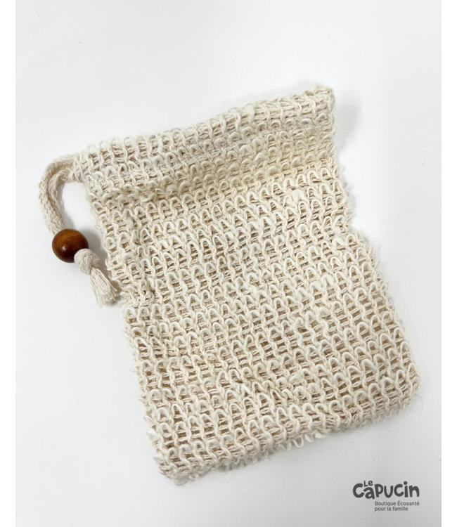 Sisal soap bag