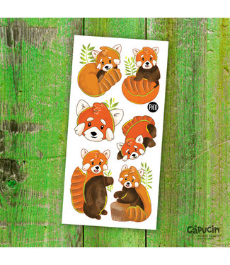 Pico Tatouage Tattoo - The sweet red pandas
