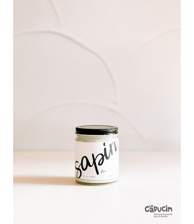 Soy Candle | PINE | Wood Wick