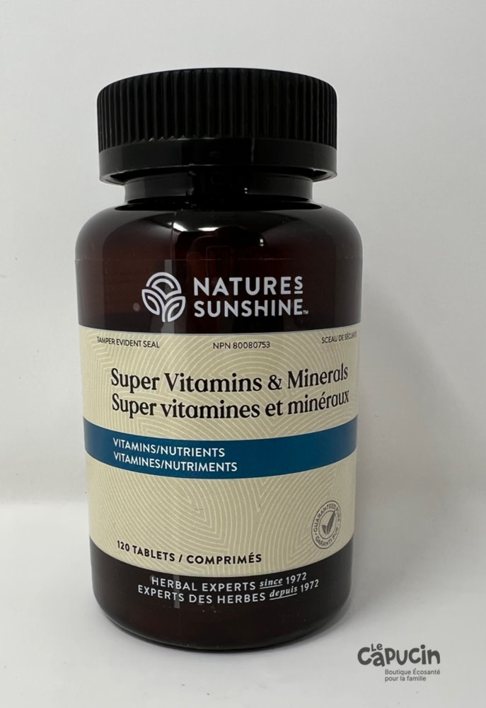Le complexe de multi-vitamines et minéraux le plus puissant sur Terre