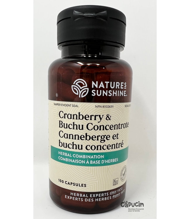 Cranberry and Buchu Concentrate | 100 capsules