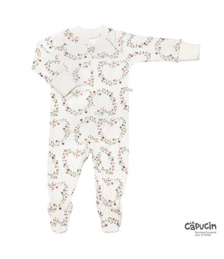 Perlimpinpin Pyjama en bambou | Coeurs