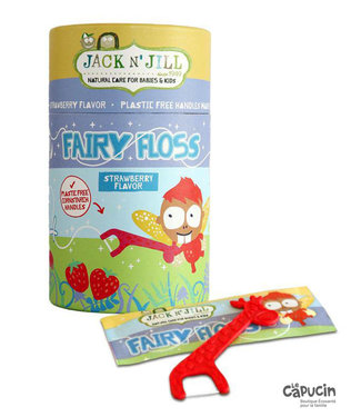 Jack N'Jill Fil dentaire Fairy Floss - Boîte de 30