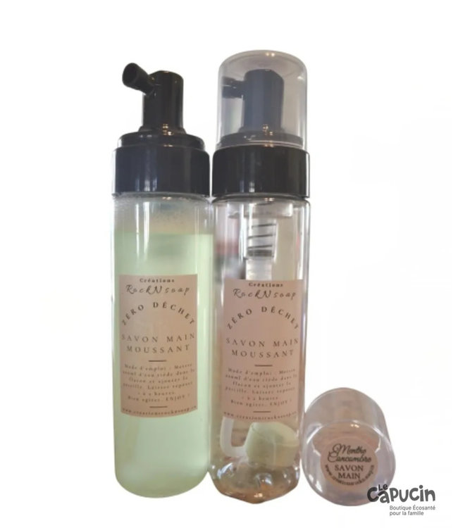 Création RockNSoap Foaming hand soap - Coconut Mint - With bottle