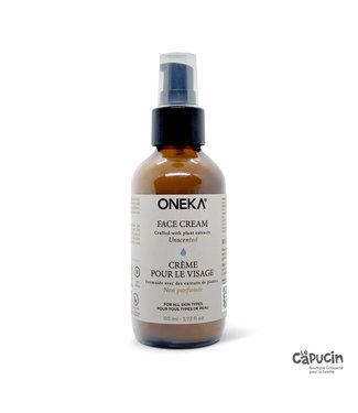 Oneka Crème pour le visage - Non parfumé - 110ml - Oneka