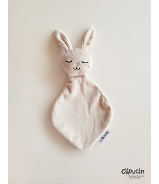 Veille sur toi Doudou - Bébé lapin - Avoine