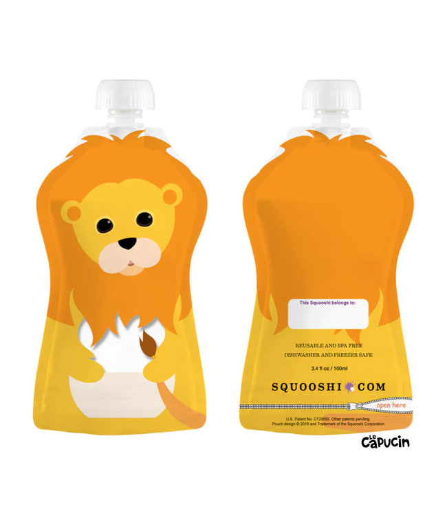 Squooshi Reusable food pouch - 3.4 oz - choose model