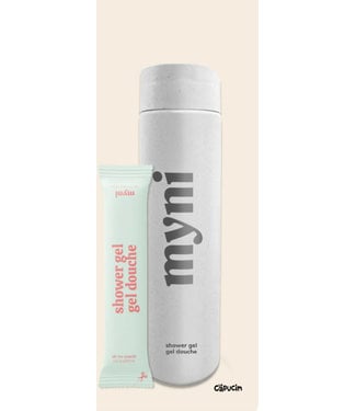 Myni Wheat straw bottle - Shower gel refill- Myni