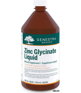 Genestra Glycinate de zinc Liquide 450ml par Genestra