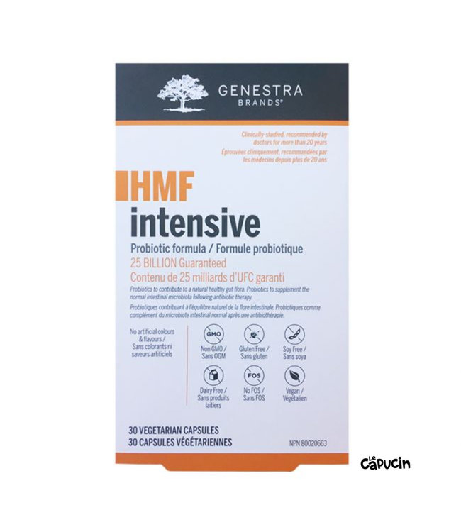 Genestra HMF Intensive - Formule probiotique- 30 Caps - Genestra