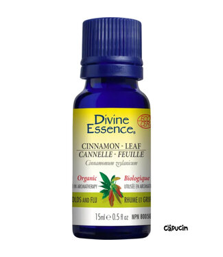 Divine Essence Cinnamon Leaf Organic - 15ml