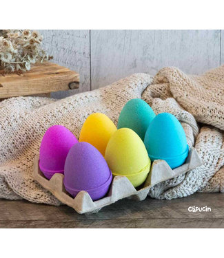 Poussiere d'etoile Bath bombs - Easter eggs