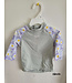 Hopalo Long sleeve swimsuit sweater - Daisies / Grey