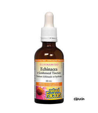 Natural Factors Échinamide Échinacée et hydraste | 100 ml