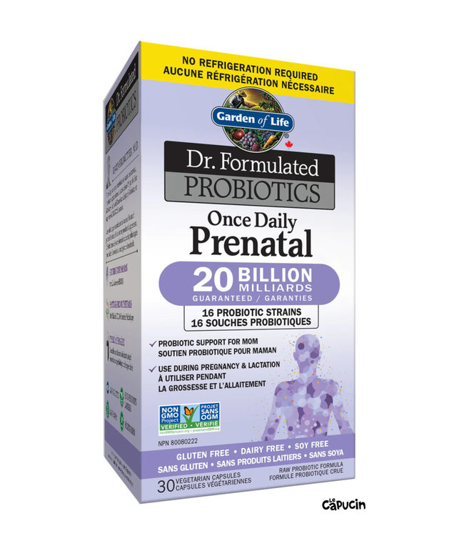 Dr. Formulated - Probiotics Prenatal- 30 caps