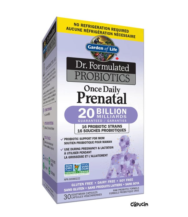 Dr. Formulated - Probiotiques Prénataux - 30 caps