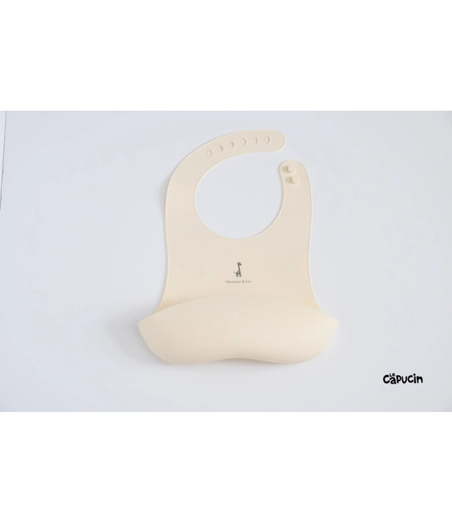 Silicone adjustable bib