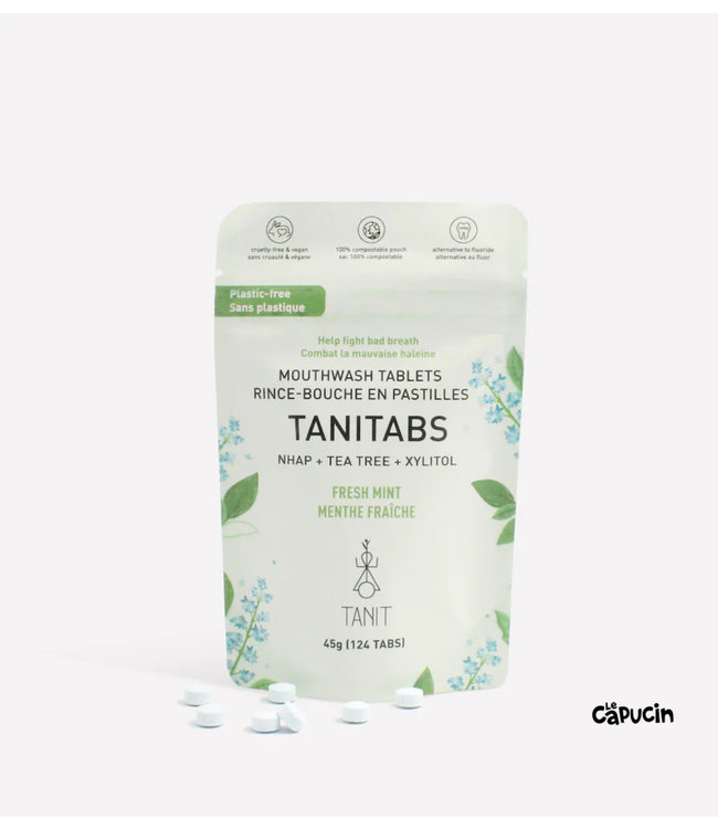 Tanit Mouthwash Tablets - Fresh Mint - Refill