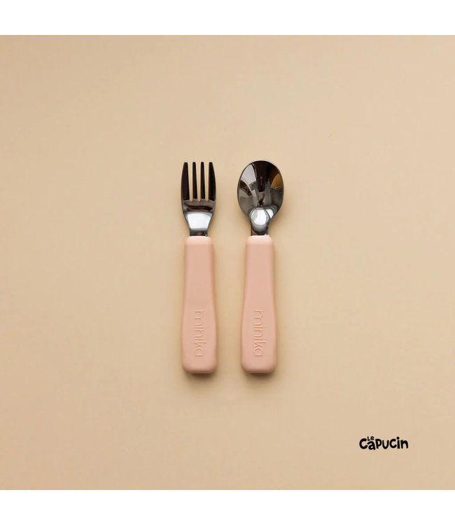 Fork and spoon set by Minika