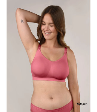 Body Silk Seamless Nursing Bra - Lipstick - Le Capucin